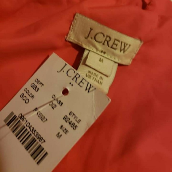 New Jcrew Orange Medium Vest - Picture 4 of 4